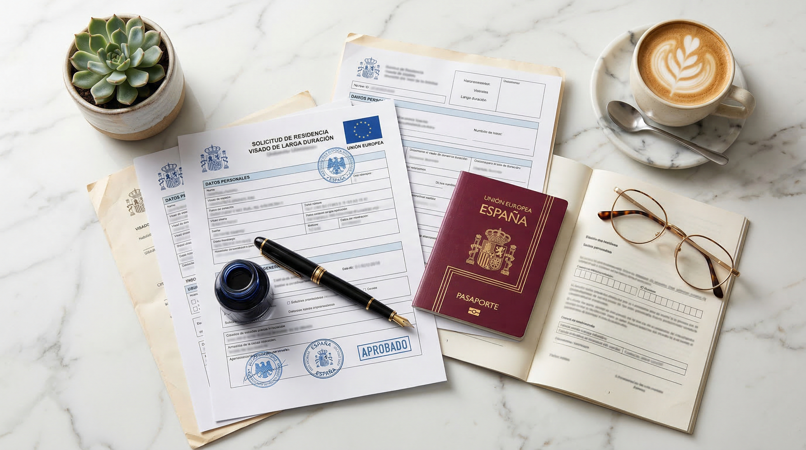 Abogados de extranjería preparando expedientes de regularización